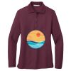 Women's Silk Touch Long Sleeve Polo Thumbnail