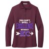 Women's Silk Touch Long Sleeve Polo Thumbnail