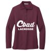 Women's Silk Touch Long Sleeve Polo Thumbnail