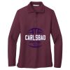 Women's Silk Touch Long Sleeve Polo Thumbnail