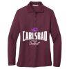 Women's Silk Touch Long Sleeve Polo Thumbnail